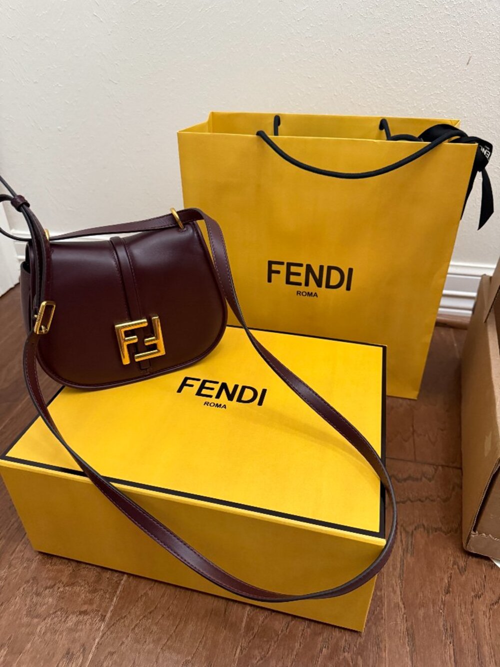 Fendi C'mon Small Satchel Bag